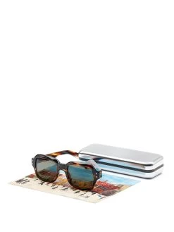 Cubitts X Oliver Spencer Conduit Sunglasses Chocolate Tortoiseshell -Oliver Spencer Store OSStudioCubittsSunglassesTortoise4
