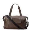 Overnight Bag Pebble Leather Walnut